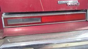 Lincoln 166-01666r Passenger Tail Light Center Chrome Trim Fits 90-92 Mark Series 223034