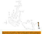 61677039149 Line Oem 03-08 Lamps-pressure Washer-front Bmw 760li