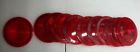 Aist-75 Ls-372 Kd Lamp Company Round Red Automotive Lens Sae