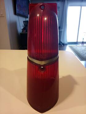 54576289 Lucas 514417 - Triumph Herald Vitesse Rear Light Lens L759 Part No.54576289 Oe