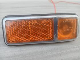 56377 Lucas Classic Mg Triumph Austin L841 Side Marker Lamp Left Hand Amber