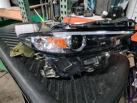 114-11038r Mazda Passenger Headlight Without Adaptive Headlamps Fits 19-23 3 3920138