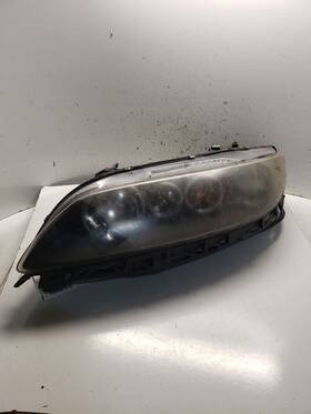 114-59556al Mazda Driver Headlight Halogen Gloss Black Background Fits 06-08 6 1358031