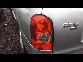 166-59414l Mazda Driver Left Tail Light Fits 02-03 Mpv 18201215