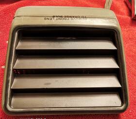 001-820-16-09 Mercedes-benz W124 W126 W201 3rd Brake Light Refurbished See Description Gray