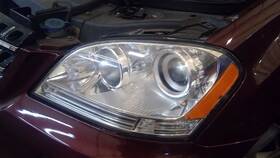 114-50115l Mercedes-benz Driver Headlight 164 Type Ml350 Halogen Fits 06-08 Ml-class 5214495