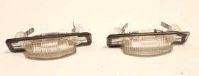 1708200356 Mercedes-benz 1998-2002 C208 Slk230 Clk320 License Plate Tag Light Lamp