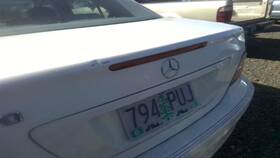 176.mb1e06 Mercedes-benz C280 2006 High Mounted Stop Light 30821247