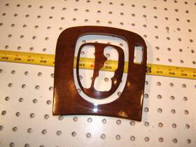 5355310-12t257 Mercedes-benz 03 W220 S430 4m Front Center Console Shifter Calyptus Wood Oem 2 Covers