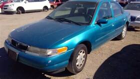 166-01542 Mercury Tail Light Lid Mounted Fits 95-97 Mystique 1710482
