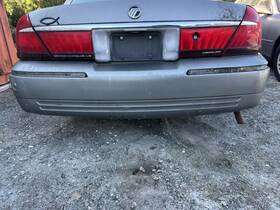 166-01699a Mercury Tail Light Lid Mounted Ls Chrome Trim Fits 98-02 Grand Marquis 1076186