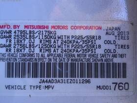 114-11587r Mitsubishi Outlander 2014 Headlight 1736237