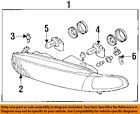Mr322931 Mitsubishi Oem 97-98 Galant-headlight-lens
