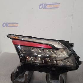 114-11769ar Nissan 23 2023 Pathfinder Rock Creek Head Light Lamp Black Bezel Right Passenger