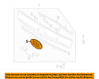 863531f010 Oem Lamps-rear Nameplate Badge Sedona Kia Lamps-emblem License 06-12