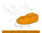 Nh1851170f Oem Combination Mazda Lamp Lamps-rear Assembly Lamps-combo