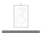 812700c022 Oem Lamp 07-13 Lamps-license Tundra Toyota License Lamps-rear