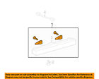8100602060 Oem Mount 07-11 Camry-high Toyota Lamp Brake Light-high