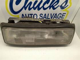 114-00137ar Oldsmobile Passenger Right Headlight With Black Headlamp Trim Fits 86-91 Calais 26858