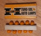 1895a Pack Nos Bulbs - Miniature Tung Sol Amber 10