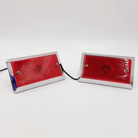 Pm-126-01 Peterson Mfg. Landau Marine Sae Ap2-5 Red Accessory Light 2x 126 125