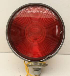 Sae-i-5 Peterson Pm-412 Amber And Red Two Faced Truck Stud Mount Fender Light