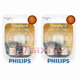 Sx-4441 Philips 2 Pc Back Up Light Bulbs For Infiniti G20 I30 M30 Q45 Qx4 1990-2000 Xd