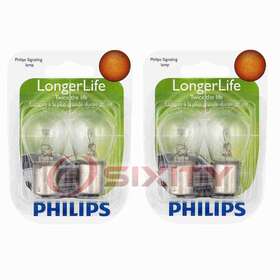 Sx-8925 Philips 2 Pc Back Up Light Bulbs For Alfa Romeo 164 Milano Spider 1987-1995 Qy