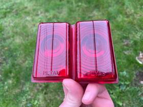 1253473 Plymouth Pair 1949 Tail Light Lamp Lenses P17 Sedan Plyad Left Right Mopar