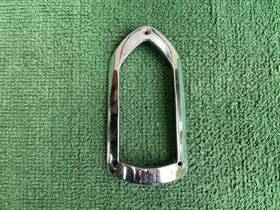 1340351 Plymouth 1950 - 1952 Dodge Right Tail Light Bezel Chrome Trim Mopar Vintage Parts