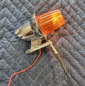 Pm Or Ih Pm13 Vintage 13m International Harvester Amber Marker Signal 12v Light Tested