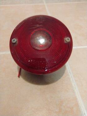Sae-ist-75 Pmco Vintage Trailer Turn Signal Lenses Dot 420-15