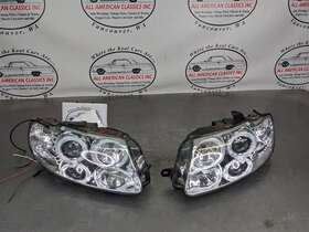 114-00807r Pontiac 2004-06 Gto Aftermarket Spyder Headlight Pair Lh/rh - Tested