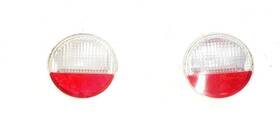 166.gm2w07 Pontiac Pair Taillight Backup Light Oem 2007 Solstice