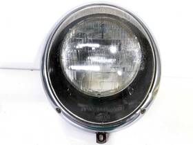 114.po1e60 Porsche 53-55 356 Pre A And Hella Headlight Assembly 25-4-sb 2 N 16 U Vintage