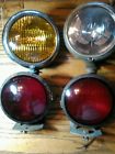 5632 Prices Light Marker Car Lot Lamp Red . Truck Lens Vintage Glass