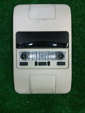 262.rv1506 Rover 2006 Land Range Tan Rear Roof Mounted Light Lamp Console 834037