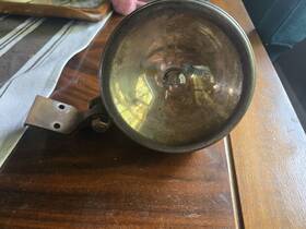 No-70 S & M Lamp Co. Vintage And Company Spotlight With Mounting Bracket Auto Boat Rat Rod