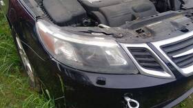 114-50721r Saab Passenger Right Headlight Without Xenon Fits 08-11 9-3 363538