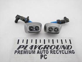 632.sa1r08 Saab 9-3 Pair Of Left And Right Headlight Lamp Washer Nozzles Fits 2004-2011 04 05