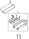 9177630p00 Screw Genuine Nissaninfiniti Oem Assy Lamp Stop