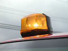 Fb3mef-a Signal Corp. Light Fb3mef- Yellow Rotating Snow Emergency Plow Federal Amber