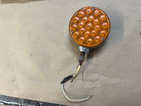 3800 Signal Stat 2803 Double Sided Amber Red Lens Light
