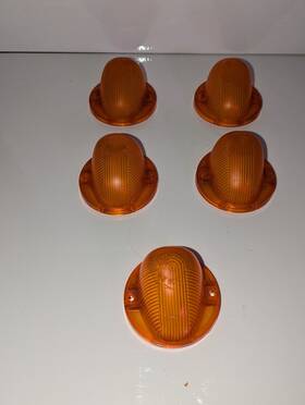 684662 Signal-stat Model 9069 Amber Truck Cab Clearance Light Lens