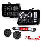 Gm2593161 Smoke Drl Gm2502283 Gm2503283 Gm2592161 Brake 07-13 Foglight Sierra Driving Gmt900 Headlamp Gmc 3rd Denali Led