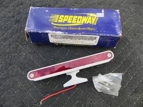 91051300 Speedway Motors Hotrod Ratrod Billet Aluminum Led Third Brake Light Kit