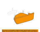 68012887aa Sprinter Chrysler Oem Left 2500 07-09 Reflector-reflector Rear Dodge