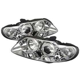 5011756 Spyder Led Halo Projector Headlight Set For 2004-2006 Pontiac Gto Chrome