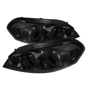 5031723 Spyder Auto Projector Headlights Led Halo Smoke For 06-13 Chevy Impala