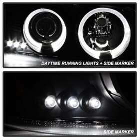 5078292 Spyder Auto Projector Headlights Led Halo Black Smoke For 99-06 Gmc Sierra 1500